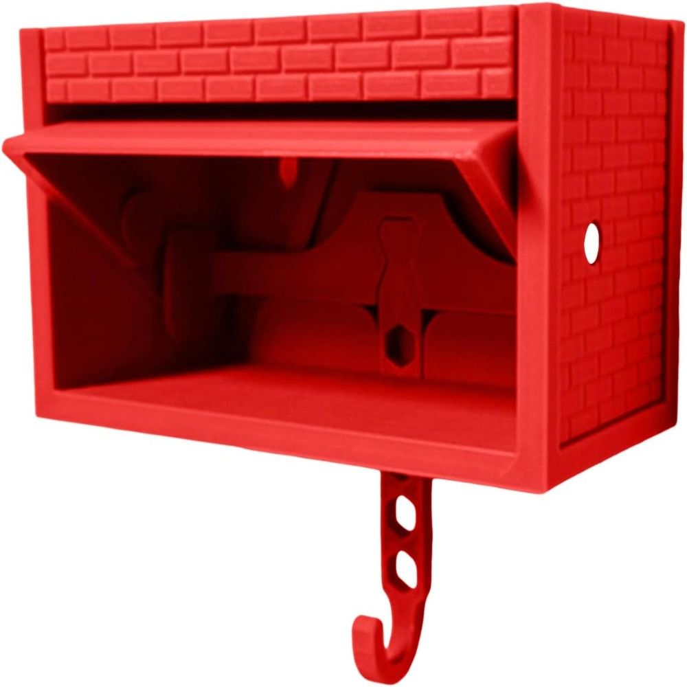 Car Garage Key Holder with Opening Door Wall Mount with Car Garage 3D Printed Key Organizer Easy to Install Versatile Key Hooks