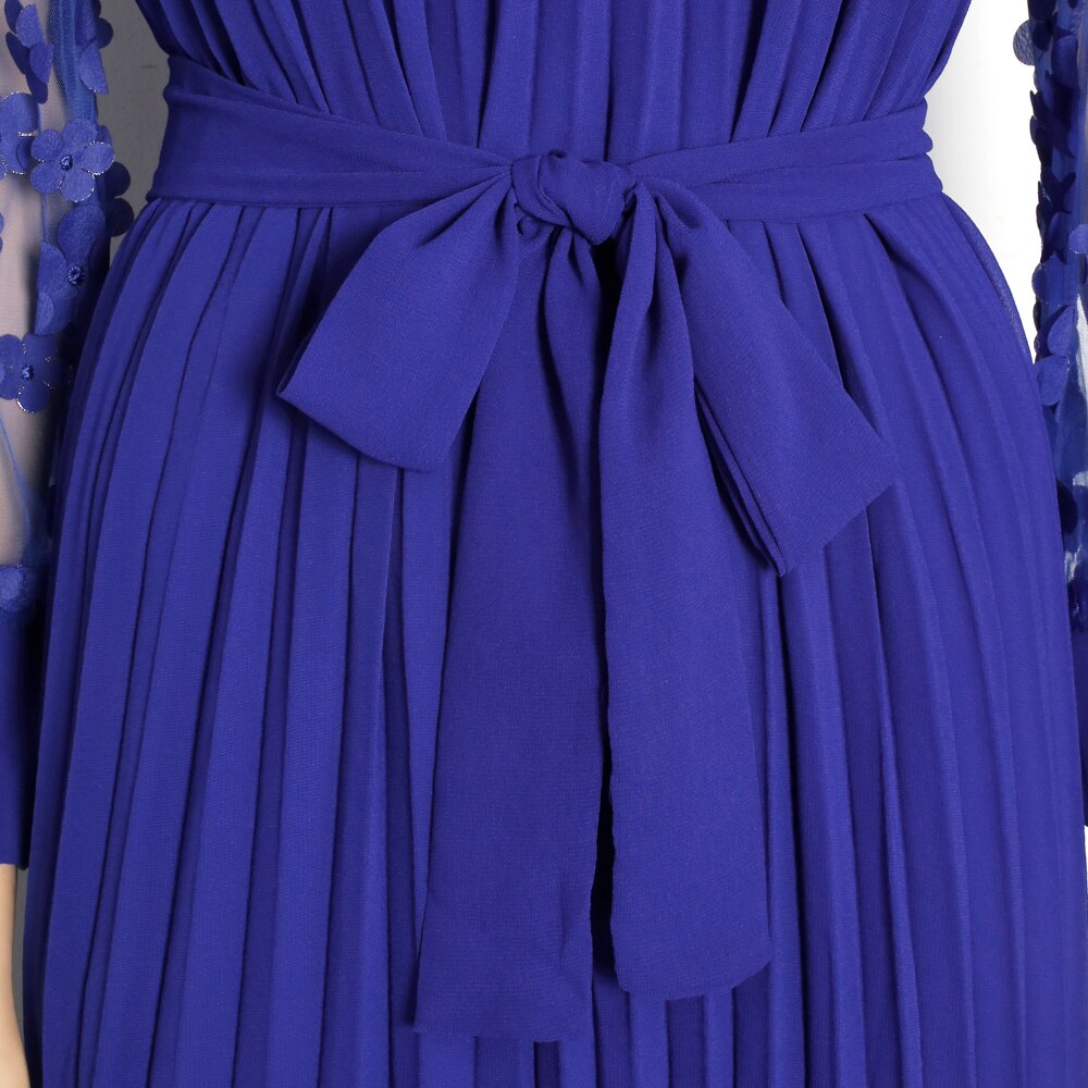 MD African Dresses For Women Off Shoulder Mesh Maxi Dress Party Abaya Lady Plus Size Evening Gowns