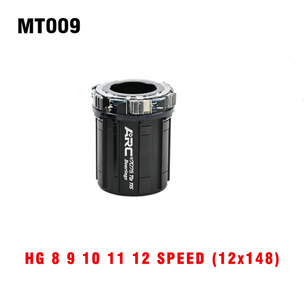 ARC 6 Pallen Hub Freehub Body MT009/MT039/MT010 12x148 10x135 12x142 MTB Hub HG Micro Spline Sram XD 8 9 10 11 12 V Fietsnaaf Onderdeel: WHITE