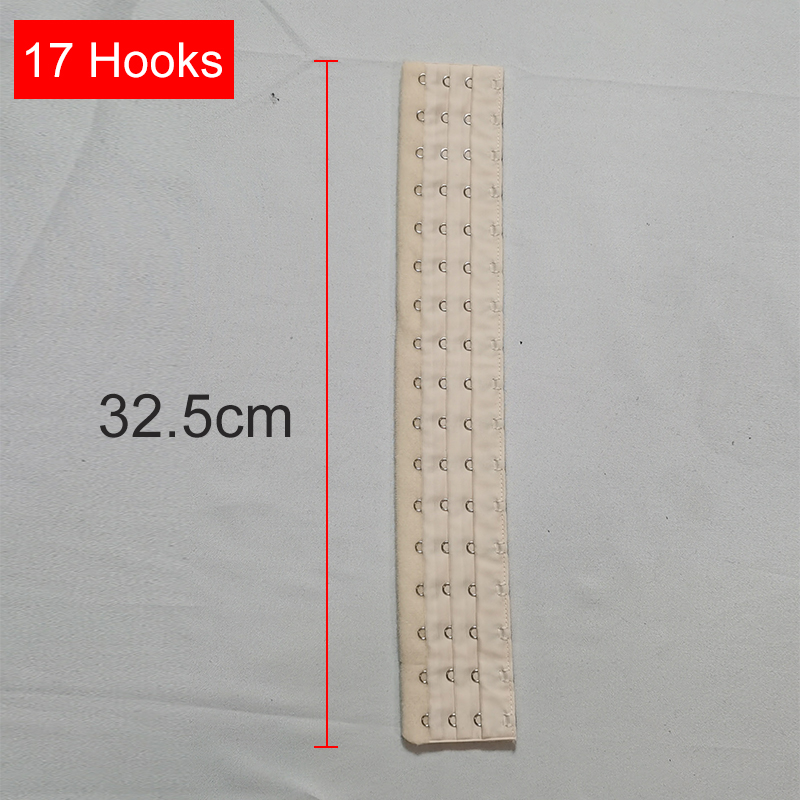 Taille Trainer Extender 12 13 14 15 16 18 Haken 25 26 Cm Taille Cincher Guaine Ventre Ceinture Femme Rallonge faja Extensor Corset: GRIJS