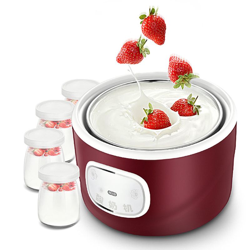 Mini Electric Yogurt Machine Multifunctional Fully Automatic Constant Temperature Fermentation Yogurt Maker Kitchen