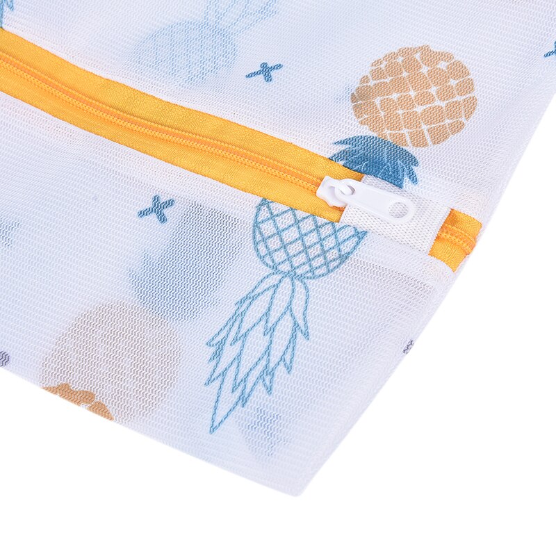 Polyester Zippered Mesh Laundry Bag Washing Net Bag For Underwear Sock Washing Machine Pouch Clothes Bra Bags