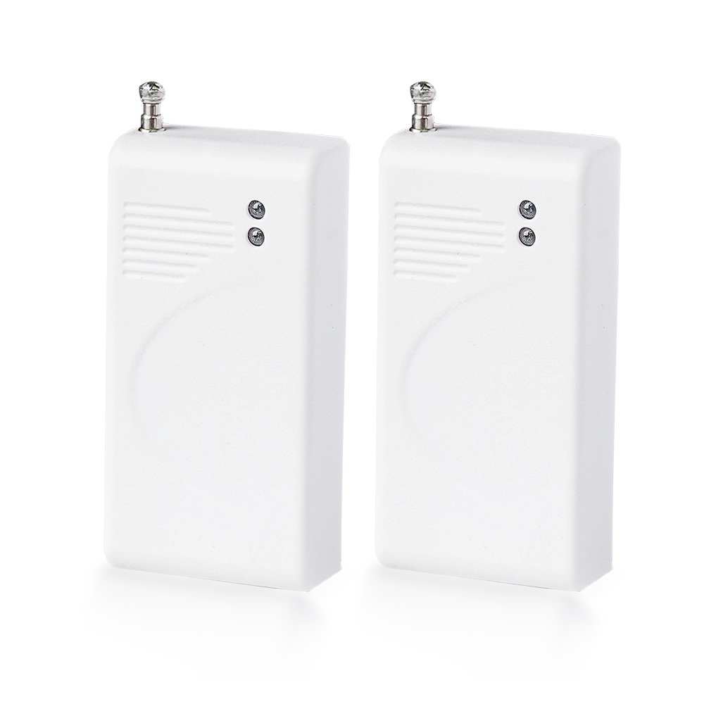 Topvico 1/2/3/5pcs 433mhz Vibration Sensor Detector Wireless Door Window Glass Break Shock Opening Alarm Anti-theft Hub Required: black