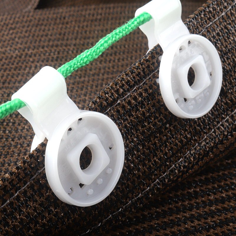 Zonwering Net Gesp Zonnescherm Netto Clip Tuingereedschap Kas Schaduwdoek Clips Plastic Instant Grommet Hek Netto Clips