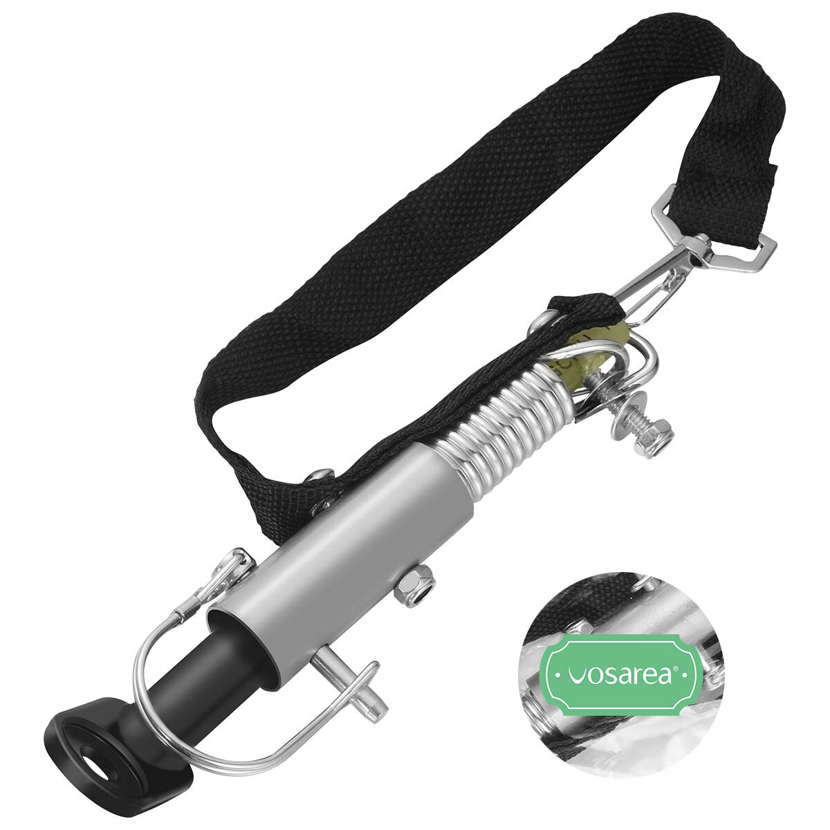 Vosarea Universal Bike Trailer Hitch Coupler Quick Release Steel Linker Bicycle Trailer Hitch Adapter Attachment Hitch Linker A5