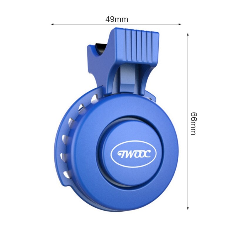 Bocina eléctrica de ciclismo recargable por USB, manillar resistente al agua de 120dB, sonido de alarma para bicicleta de montaña y carretera, accesorios para ciclismo
