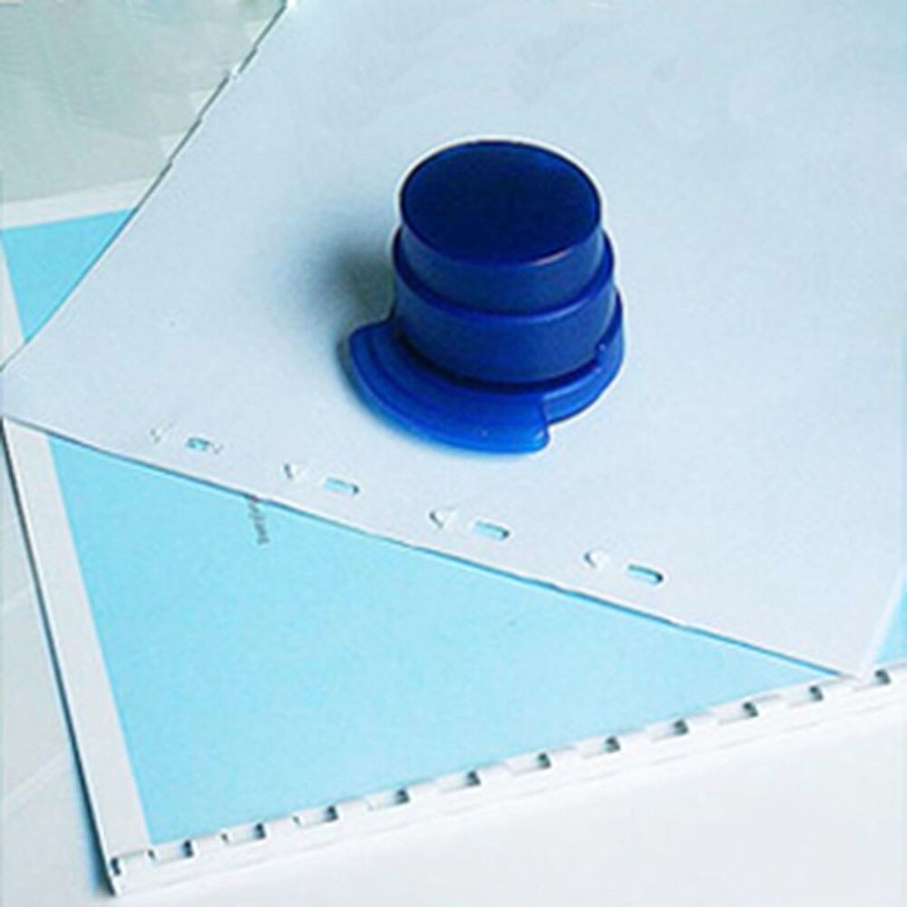 1 Pc Practical Staple Free Stapler Paper Binding Binder Stapless Stationery