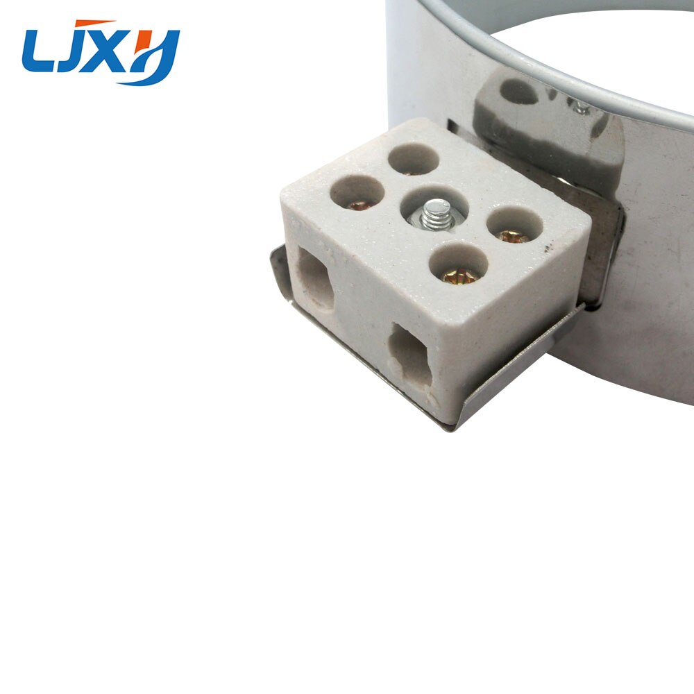 Ljxh bandvärmare 220v 550w/700w/900w/1000w/1150w innerdiameter 130mm glimmer keramiskt element rostfritt stål höjd 50mm/60mm/80mm