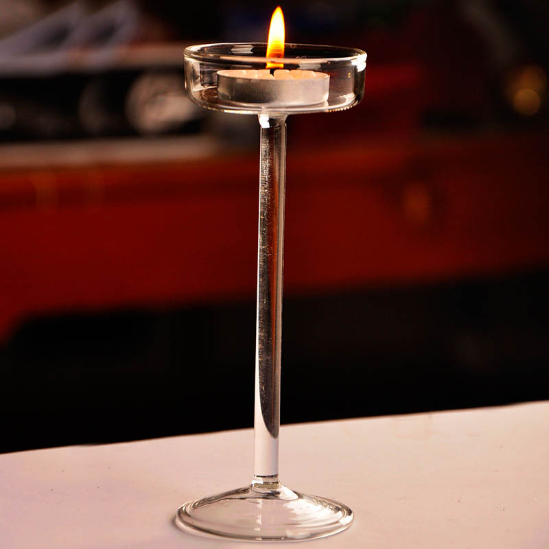 Candelabro alto europeo, candelabro de cristal, centro de mesa de boda, soporte de cristal, decoración de cena romántica