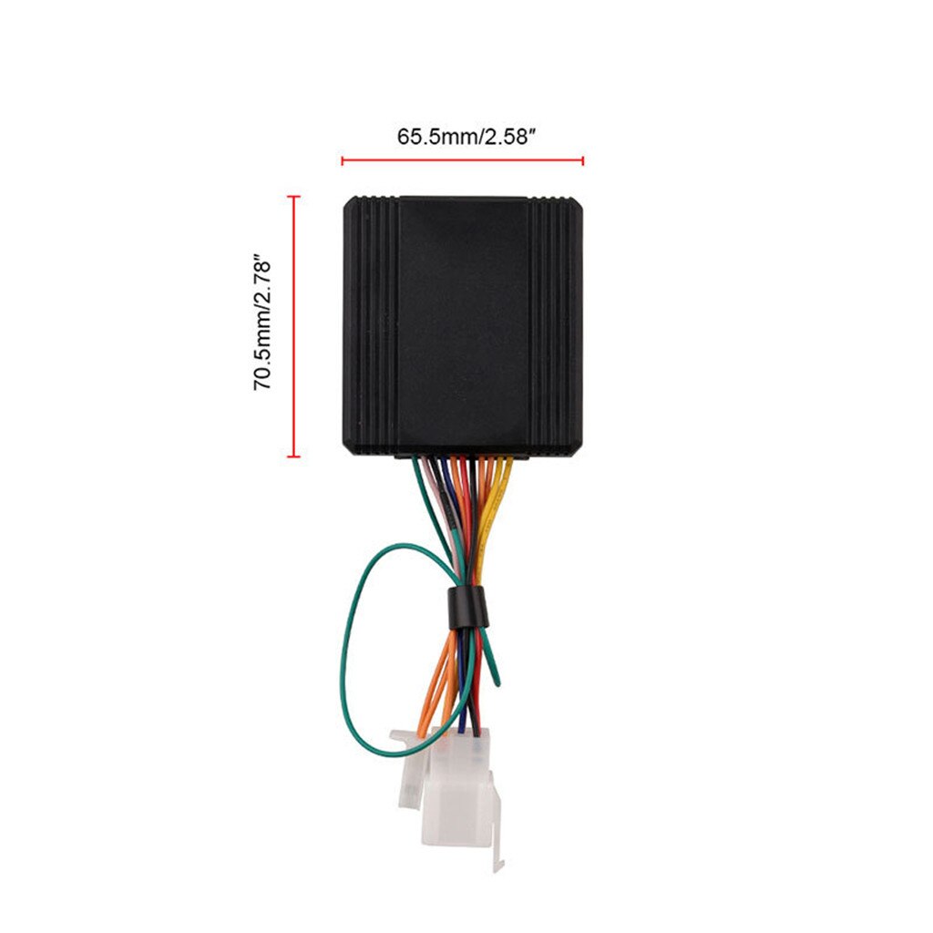 12V motorcycle scooter car safety alarm dynamic password system anti-theft remote engine start