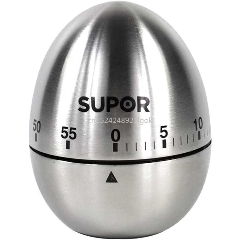 Timer Mechanical Stainless Steel Kitchen Reminder Student Do Problem Time Management Office Countdown Timer