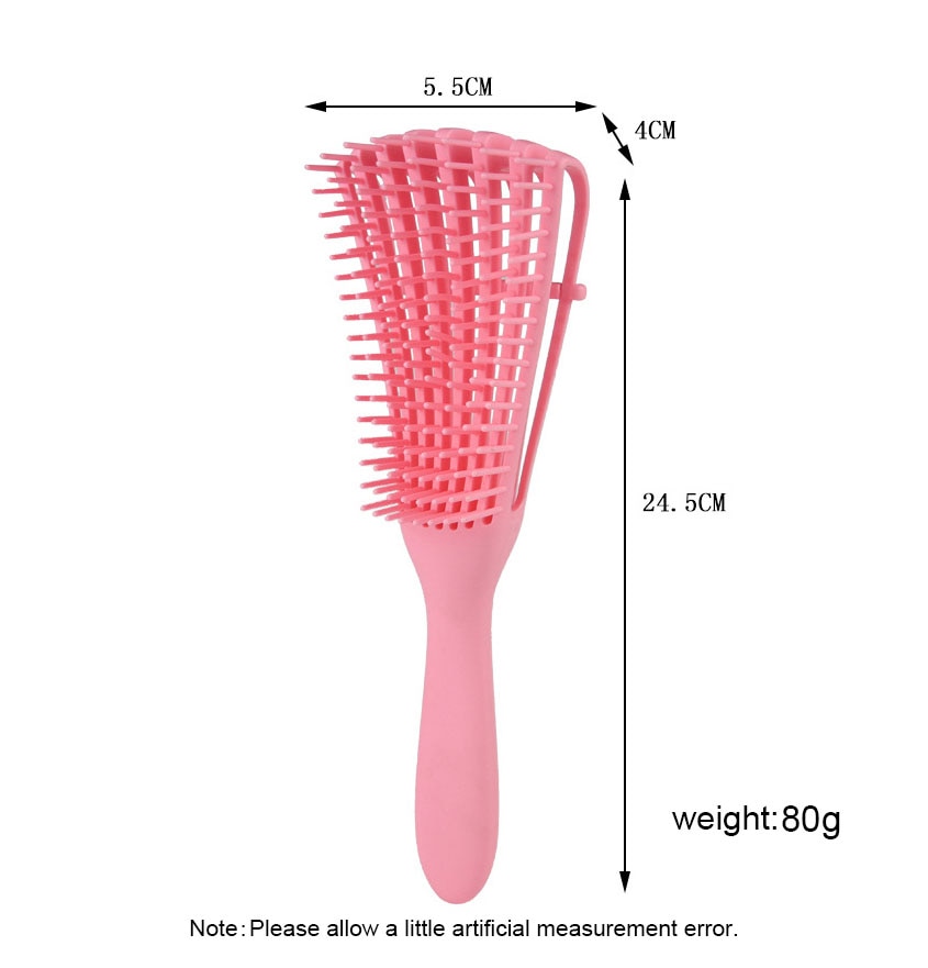 Oshioner 1pcs Scalp Massage Comb Hair Brush Women Detangle Hairbrush Anti-tie Knot Hair Brush Octopus Type Comb