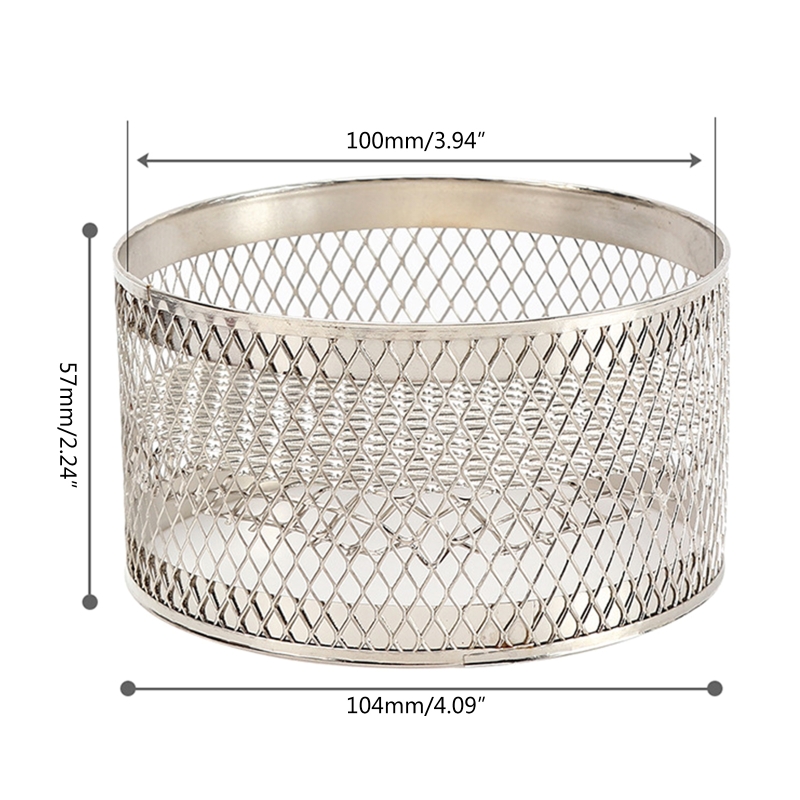 F1CD Mesh Waterpijp Wind Cover Hollow Out Metalen Shisha Kolen Screen Roken Accessoires Voor Vrouwen Mannen Roken Winddicht Shield