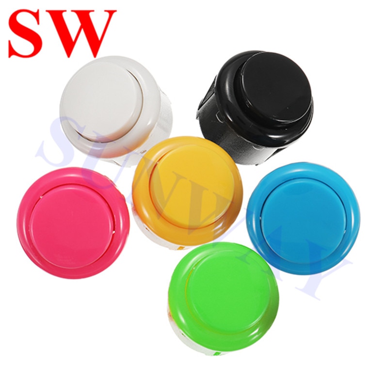 Arkade joystick gjør-det-selv-sett null forsinkelse arkadesett usb-koder til pc arkadekopi sanwa joystick 24/30mm trykknapper for arcade mame