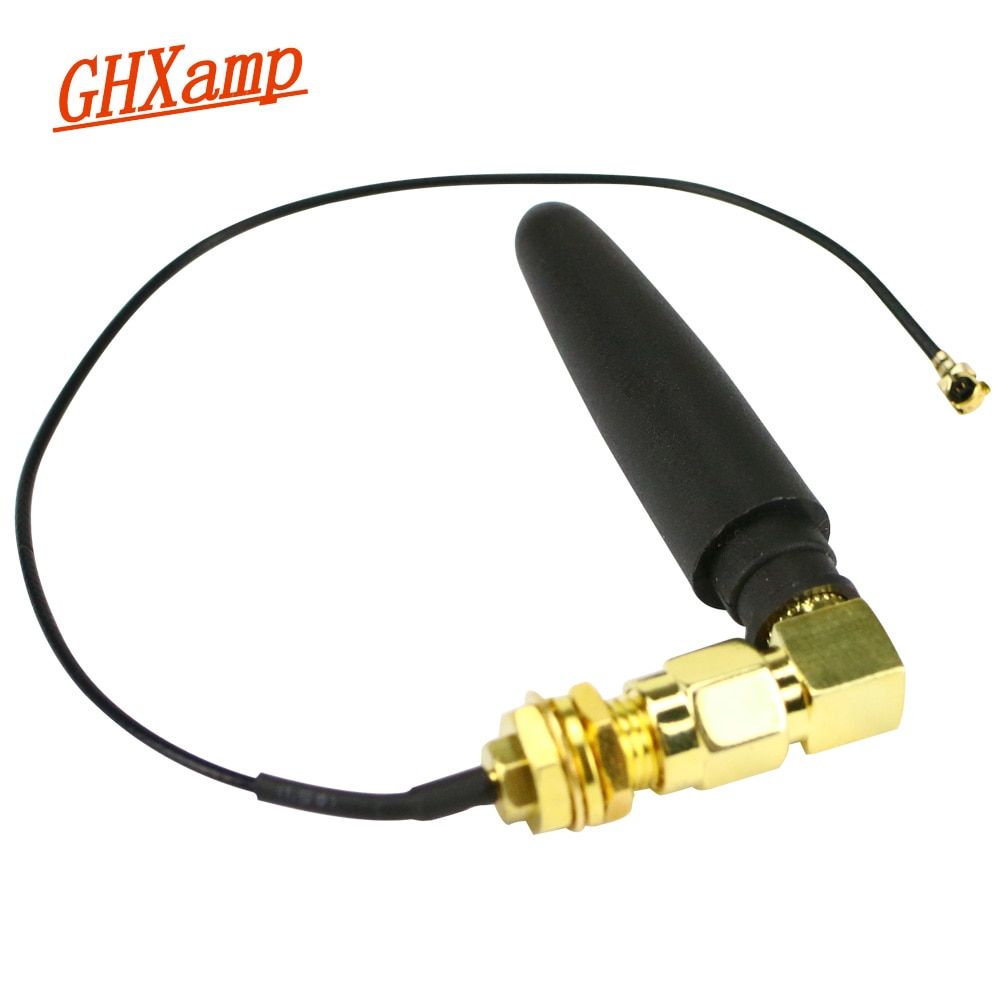 GHXAMP 2.4G WIFI Bluetooth Antenna External SMA Antenna Stick Zigbee Antenna 2.4G Module Antenna SMA Inner Screw 1PC