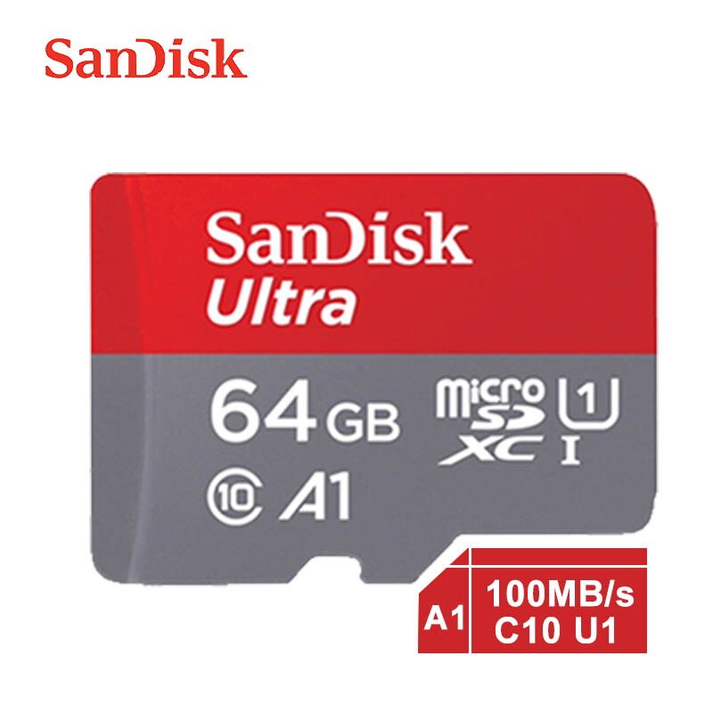 original SanDisk micro sd card combine 16GB 32GB 64GB 128GB Memory CardMax 80M/s Contains card reader adapter: 64GB