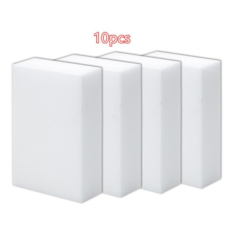 White Magic Sponge Eraser Cleaner Multi-functional Dishwashing Sponges Melamine Sponge Pad Dish Washing Kitchen Accessory: 10pcs