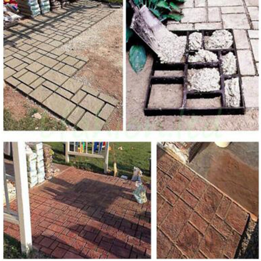 Trancheuse de charge coupe chemin fabricant moule maison jardin décoration réutilisable béton ciment pierre pavé marche moule