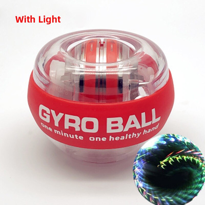 Hand Gyroscope Wrist Ball Muscle Power Ball Gym Hand Trainer Arm Exerciser Gyro Fitness Ball Hand Strengthener Force Equipments