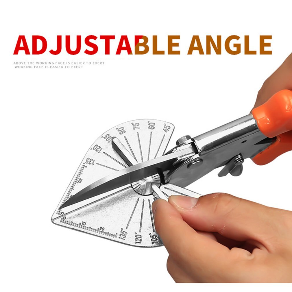 Verstelbare Hoek Shear Multifunctionele Buis Pijp Plastic Klusjesman Scharen Multi-Hoek Aambeeld Venster