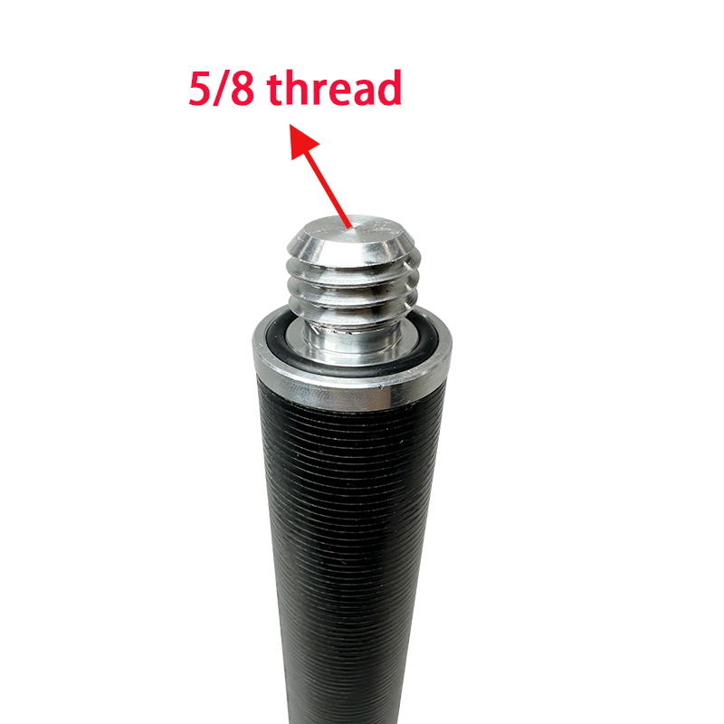 GPS SURVEYING POLE 10/25/30/40/50CM ANTENNA EXTEND SECTION GNSS PRISM CARBON FIBER POLE Diameter 25mm
