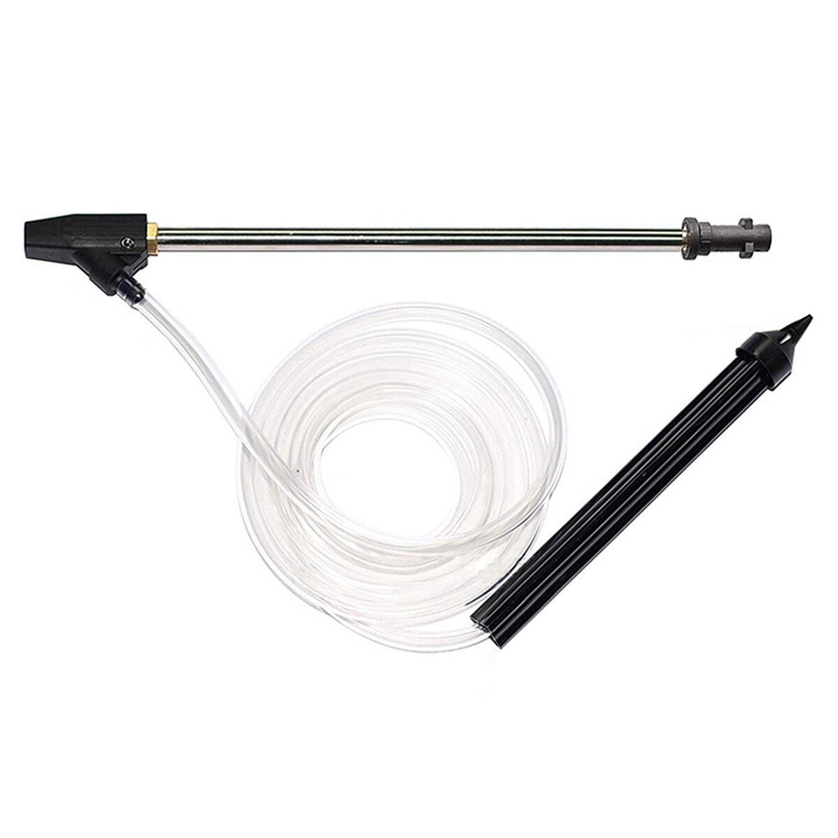 Lanza de pulverización de alta presión, boquilla Turbo + Tubo de chorro de arena para lavadora de coche Serie K, chorro de arena húmeda, accesorios para coche: Default Title