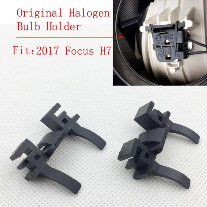 2Stck Auto H7 LED Scheinwerfer Birne Halfter Basis Adapter Für Ford Fokus Abblendlicht Scheinwerfer Halterung Für Land Rover Entdeckung Fiat 500
