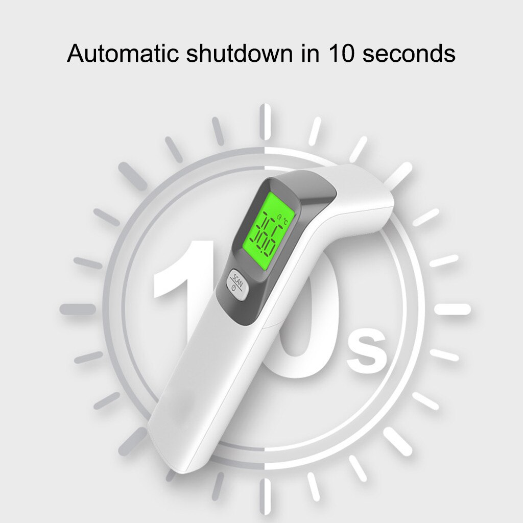 Digital Infrared Forehead Thermometer Lcd Ir Thermometer Non-contact Ir Infrared Thermometer Temperature Meter With Fever Alarm