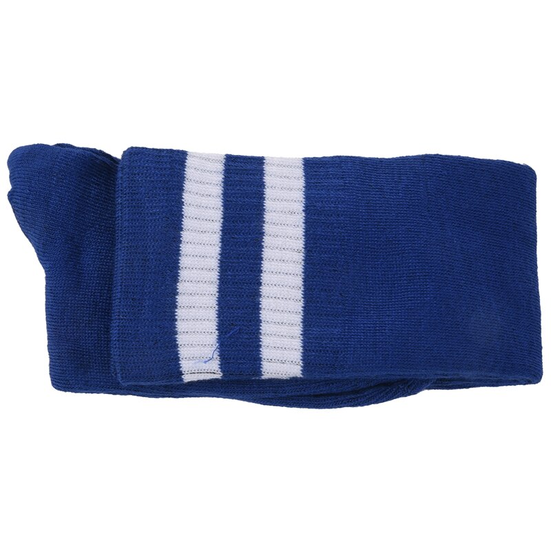 Lasten urheilu jalkapallo jalkapallo pitkät sukat polven yläpuolella (sininen)