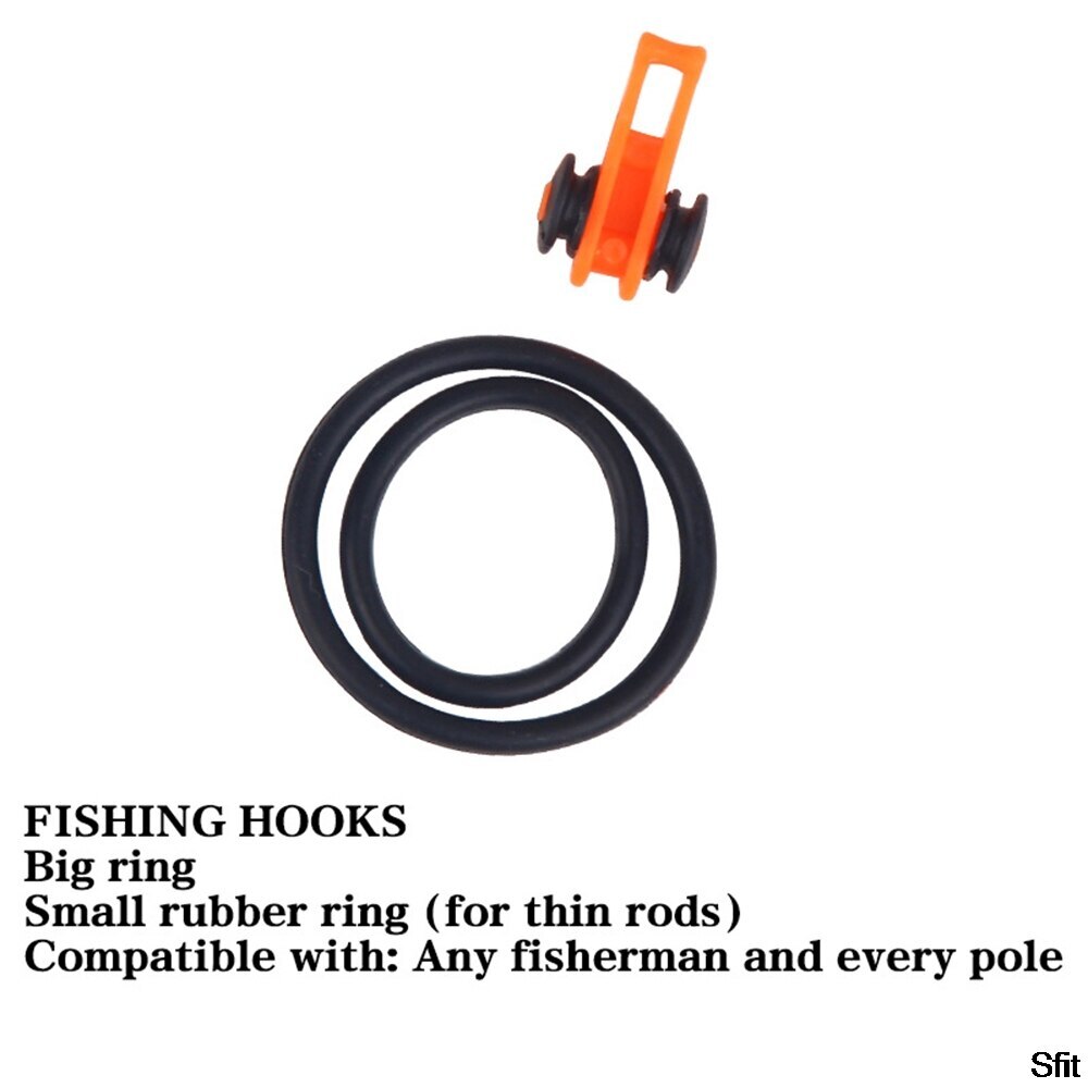 10Pcs/Bag Plastic Fishing Hook Keeper for Fishing Rod Pole Fishing Lures Bait Safety Holder Fishing Tackle