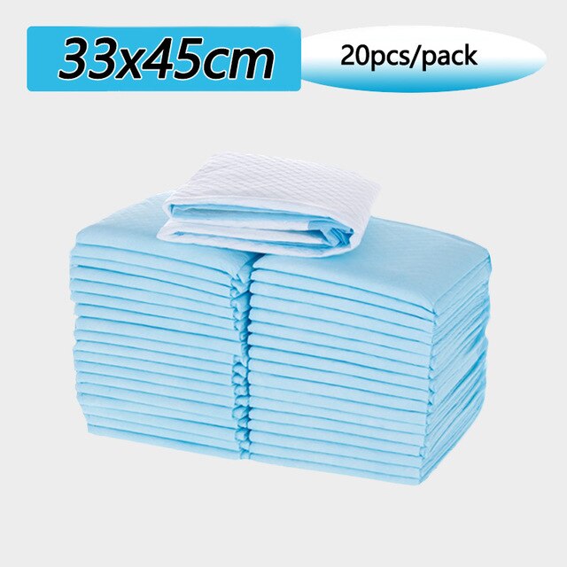 Luier verschoningsmat 20/40/100 stuks absorberende waterdichte wegwerp luier papieren mat baby borstvoedingsmat voor baby kind volwassene