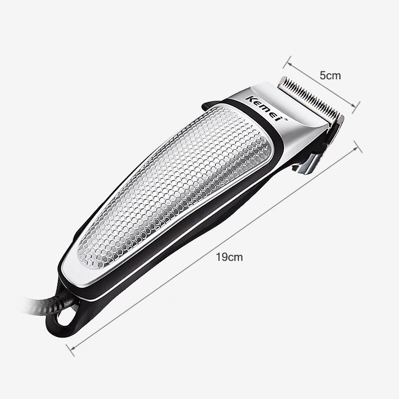 Kemei tondeuse, haartrimmer, haarknipmachine, baardscheerapparaat, trimapparaat, oplaadbaar/elektrisch, beide werken