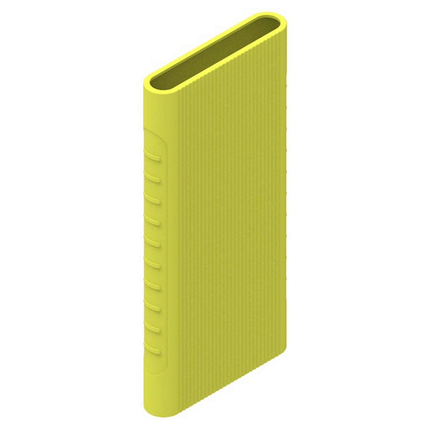 Coque de protection en Silicone souple et antidérapante pour Xiaomi Mi Power Bank 3, pour batterie mAh, nouveauté 10000: green