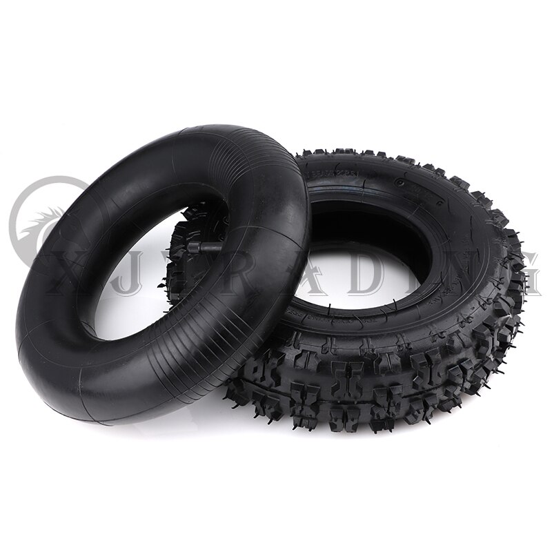 Pneu intérieur et extérieur de 6 pouces pour moto, pour Quad Go Kart Mini Quad 47cc 49cc, pneu avant 4.10-6 arrière 13x5.00-6
