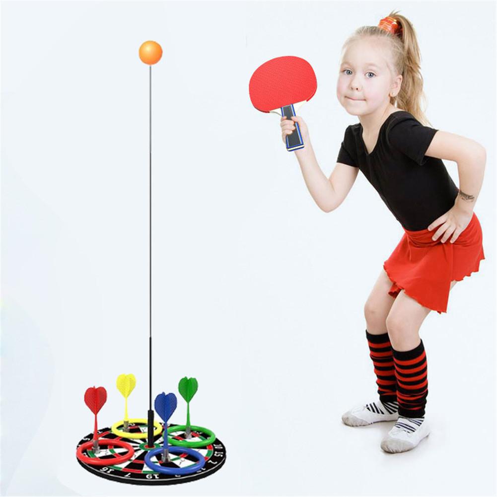 Robot Tafeltennis Trainer Padel Rackets 90cm Flexibele As Ping Pong Ball Training Machine Accessoires Volwassen Kinderen