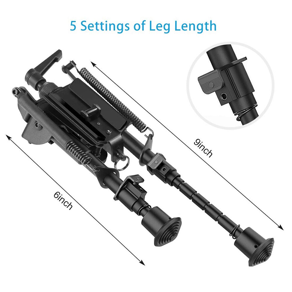 Naugelf 6-9 Inch Telescopische Slinger Hoofd Beugel Ondersteuning Frame 20 Mm Beugel Statief Inbouwen Accessoires Blaster