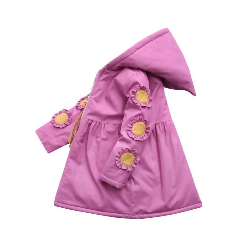 Girls Hoodies Winter Jackets for Girls Teenage Winter Coats Children Wintercoat Kids Warm Outerwear Girls Winter Trench Coat