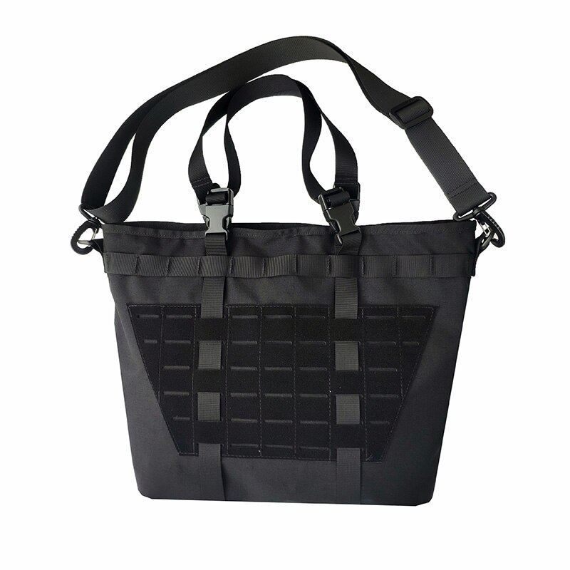 Bolsa de compras de red de para exteriores, bolso de un solo hombro, bolsa de almacenamiento de gran capacidad, tela Cordura DuPont