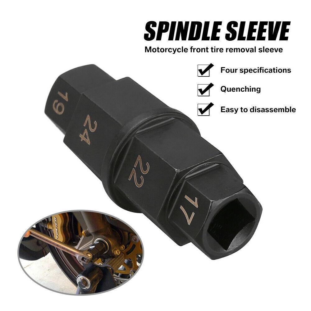 Motorcycle maintenance tool front wheel spindle universal wrench tool hexagon disassembly socket special D6D8