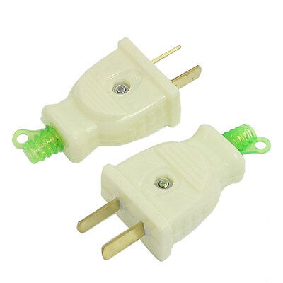 2 pcs 2 Pin US AU Elektrische Stekker Connector Vervanging AC 250 V 16A