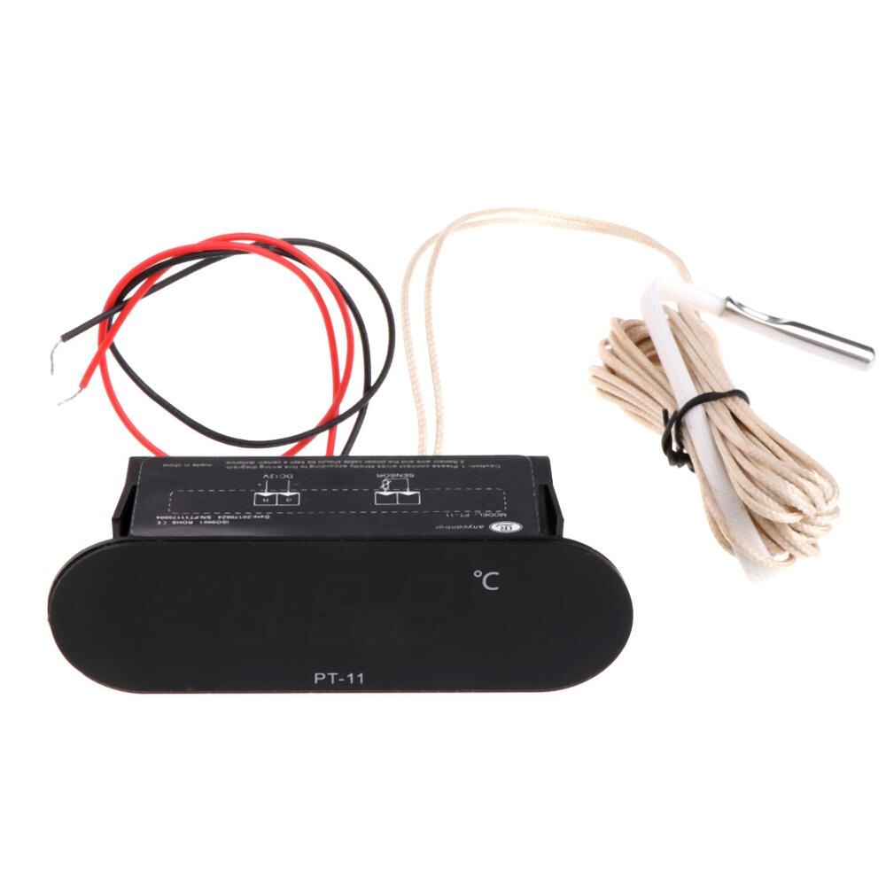 -20 ~ 300 ℃ pt -11 digital termometer temperaturmätare indikator w / 2m ntc sensor