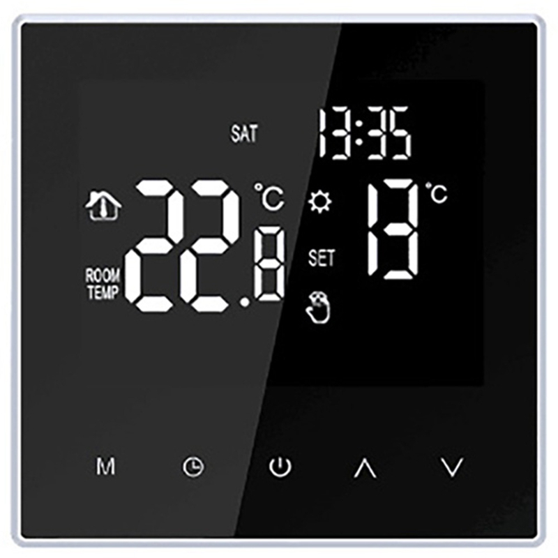 Termostato inteligente ME81H, controlador Digital de temperatura, circulación programable, calefacción eléctrica por suelo radiante: Default Title