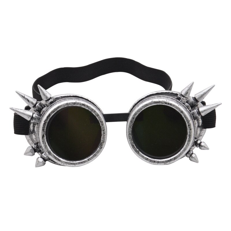 Vintage Style Steampunk Goggles Welding Punk Glasses Party Bar Cosplay Props