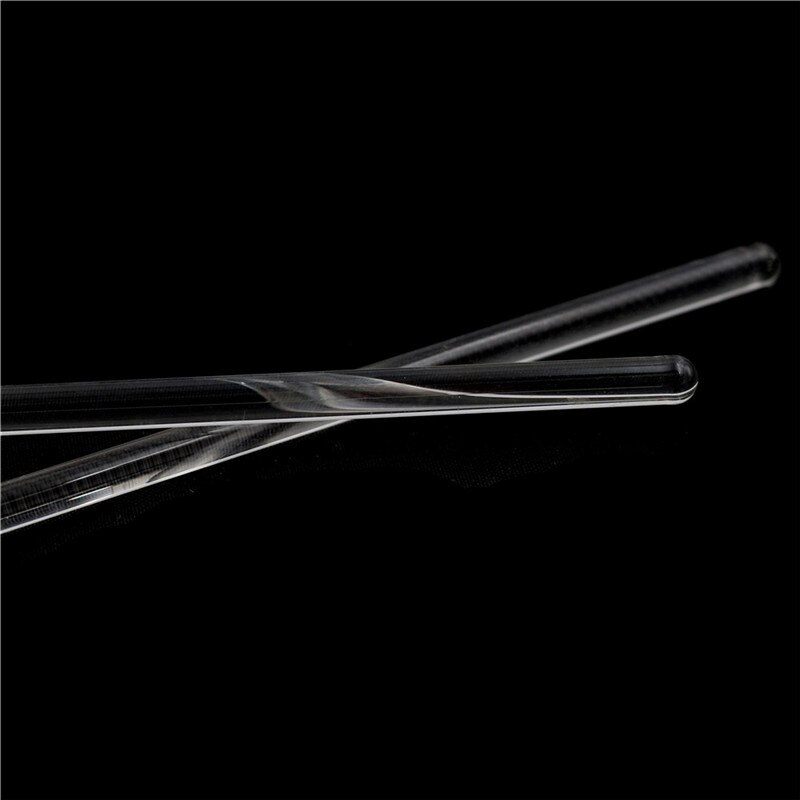 2pcs Lab Use Stir Glass Stirring Rod Laboratory Tool 6*200mm