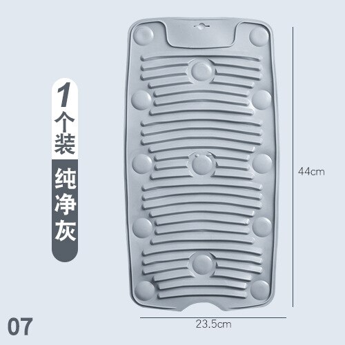 Dobrável máquina de lavar roupa portátil, lavagem manual, acessórios de roupa íntima, produtos de limpeza doméstica bj50cy: gray