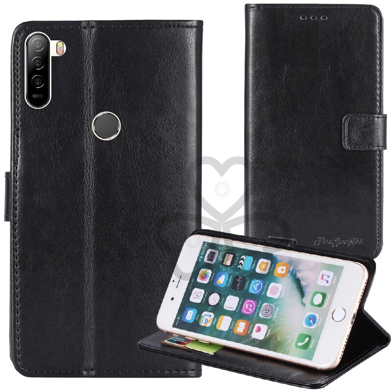 TienJueShi Flip Retro PU protector libro soporte Funda de cuero para teléfono DUODUOGO P20 P26 P30 funda cartera piel Etui