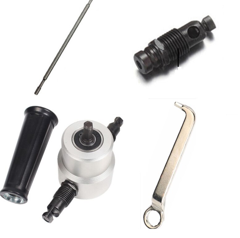 Metal Cutting Sheet Saw Cutter turbo Scissor drill FOR nozzle On SCREwdriver head ElecTric tool tip BIT FreZ DRILL ATTACHMENT: five pcs