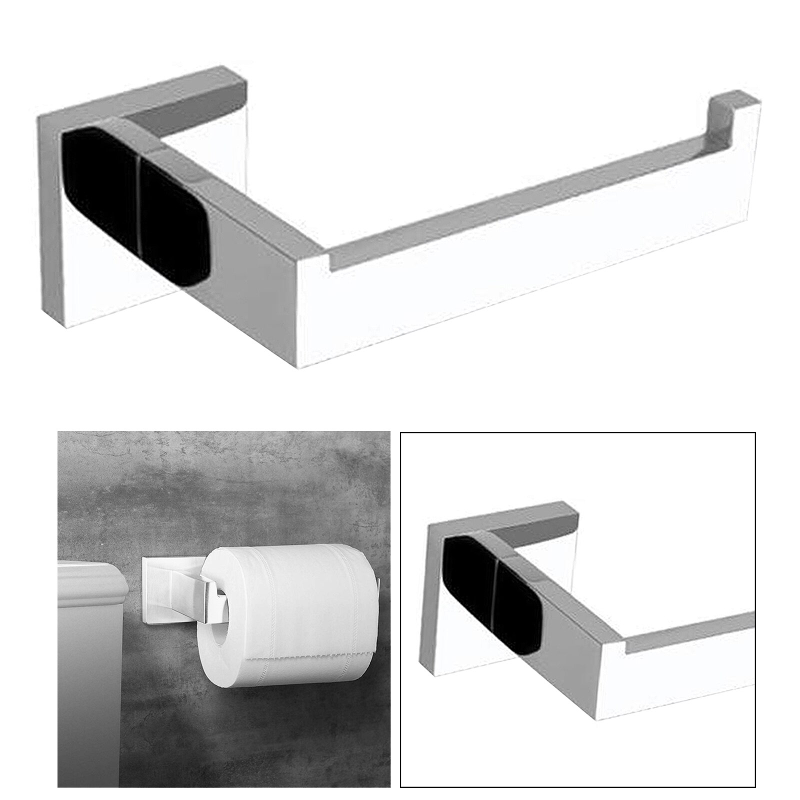 Toilet Paper Roll Holder Dispenser 304 Stainless Steel Bathroom Rustproof