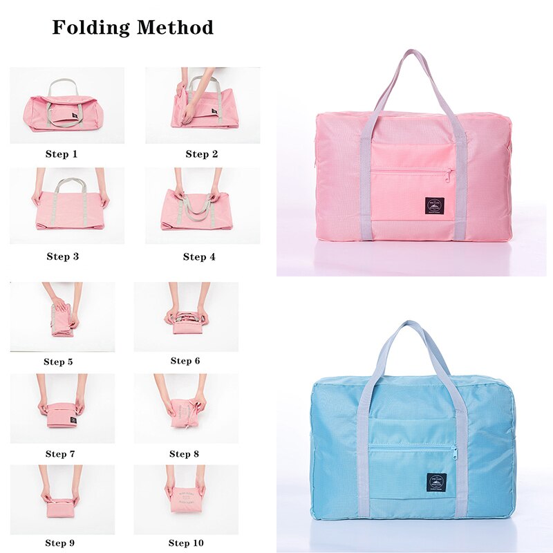 Multifunktions Große Kapazität Reisetasche Ultraleicht Klapp Sport Tasche für Frauen Männer Handtasche Nylon Polyester Wasserdicht Fitnessstudio Tasche