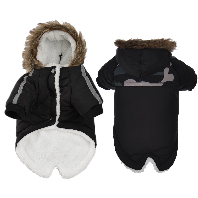 Fashion Dog hondenjas speciaal voor Boxer - zwart - 65 cm